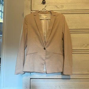 H&M light pink/nude blazer- size 8